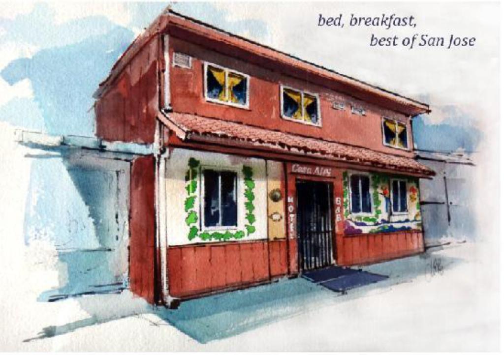 Casa Alfi Bed and Breakfast San José Exterior foto